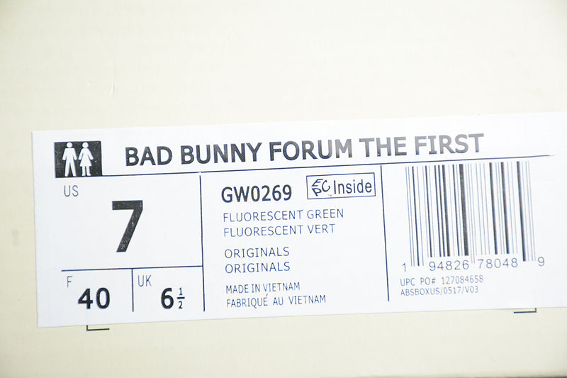 Bad Bunny x adidasMens Forum Low - Green