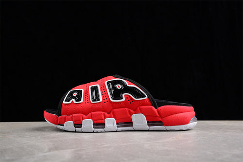 NikeMens Air UpTempo Slide - Red/Black