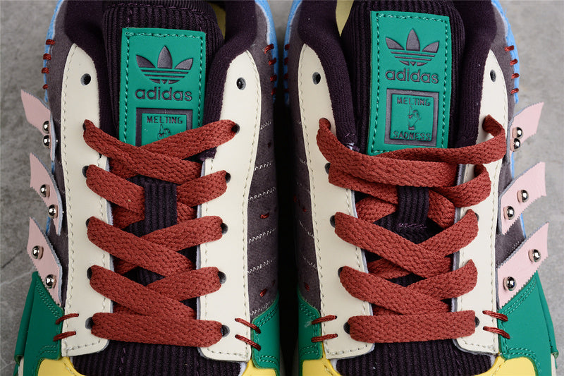 adidasUnisex Melting sadness forum low- Patchwork/White