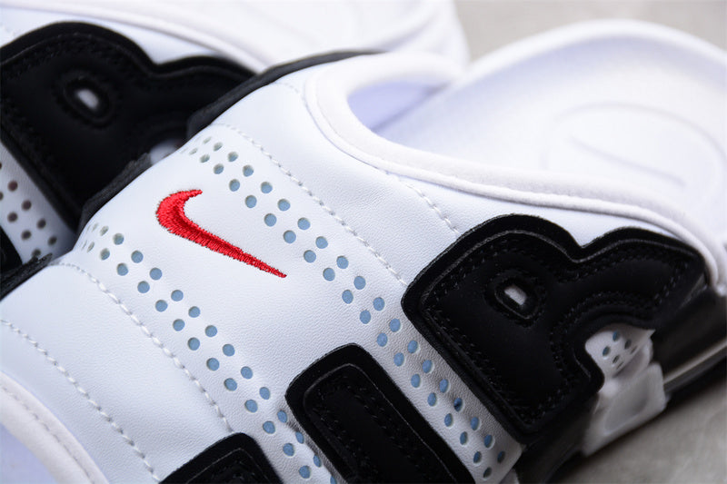 NikeUnisex Air More Uptempo Slide - White/Black