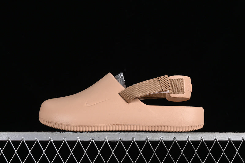 NikeMens Calm Mule Slide - Brown