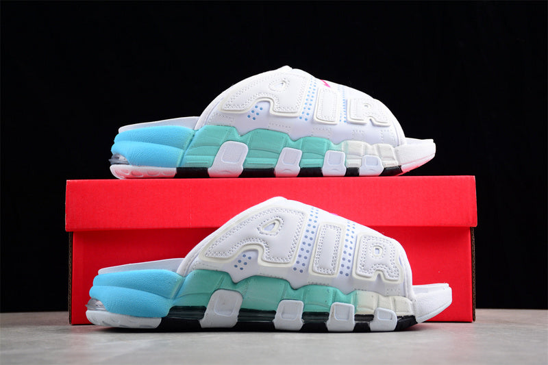 NikeMens Air More Uptempo Slide - Aqua