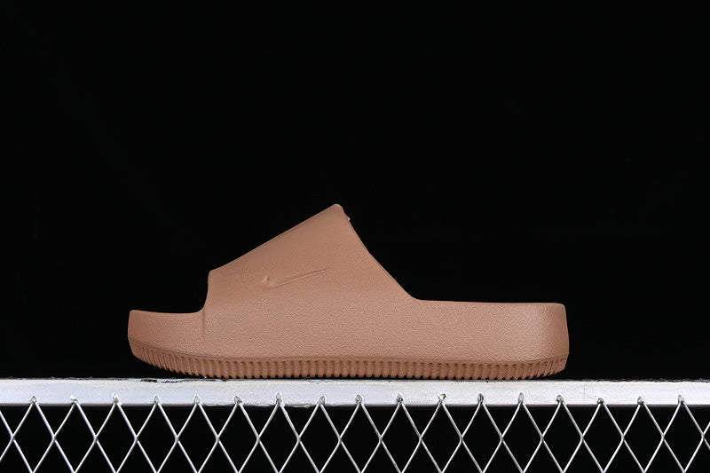 NikeMens Calm Slides - Mocha brown