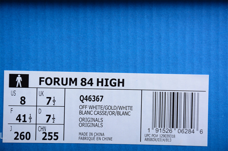 adidasUnisex Forum 84 High - White Tint