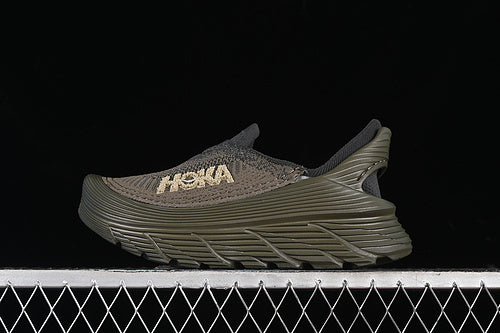 HokaUnisex Restore TC - Dark Olive