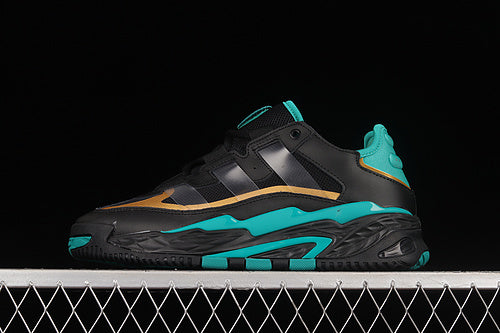 adidasMens Niteball - Black/Green