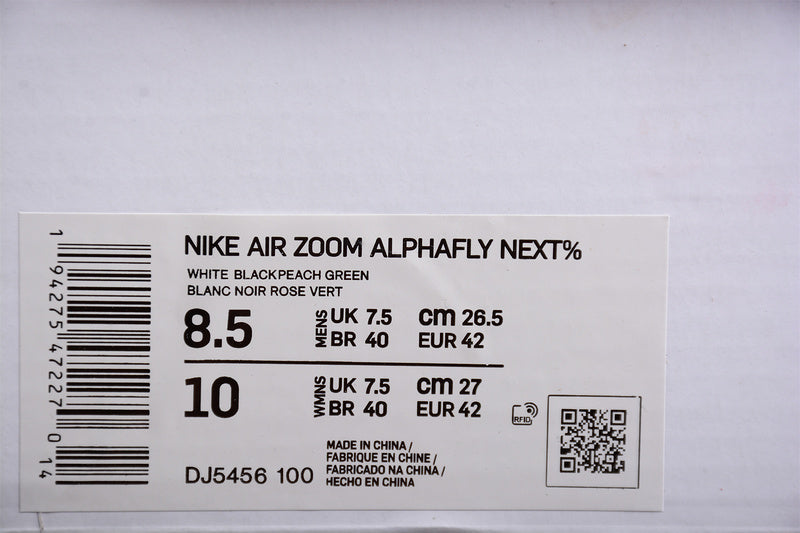 NikeMens Air Zoom Alphafly Next% FK - Pink