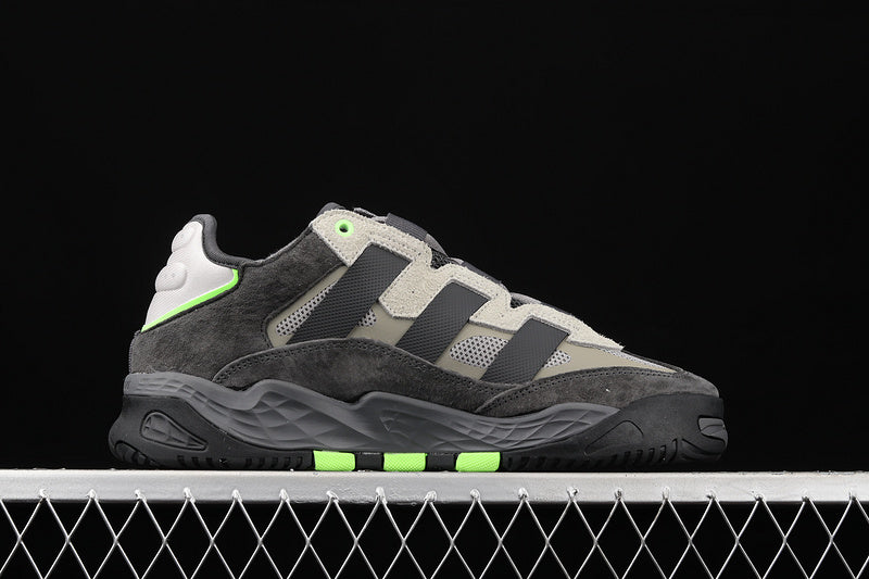 adidasMens Niteball - Grey/Green