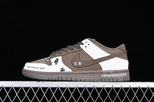 NikeSB Dunk Low - White/Brown