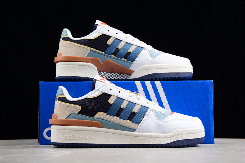 adidasUnisex Forum Exhibit Low 2 - White/Blue