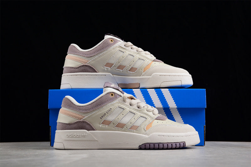 adidasWMNS Drop Step Low - White/Purple