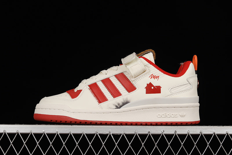 Home Alone x adidasMens Forum Low - Red
