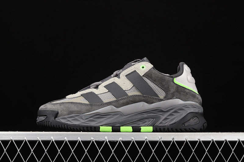 adidasMens Niteball - Grey/Green