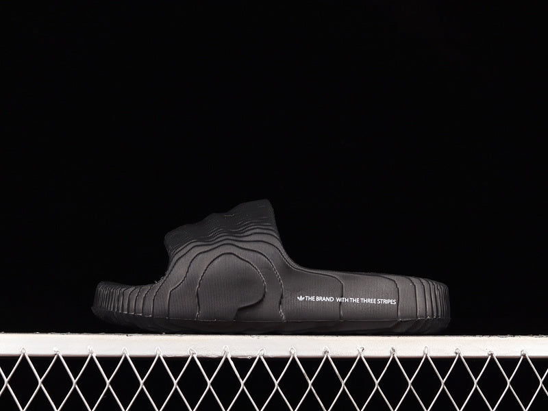 adidasMens Adilette 22 - Carbon  Slides