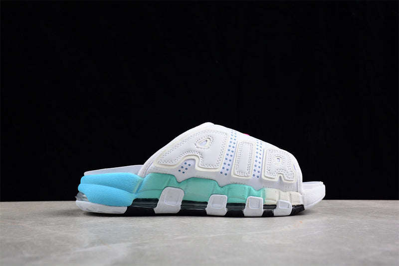 NikeMens Air More Uptempo Slide - Aqua