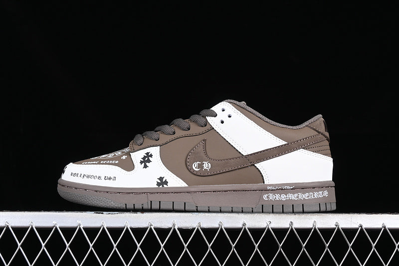 NikeSB Dunk Low - White/Brown