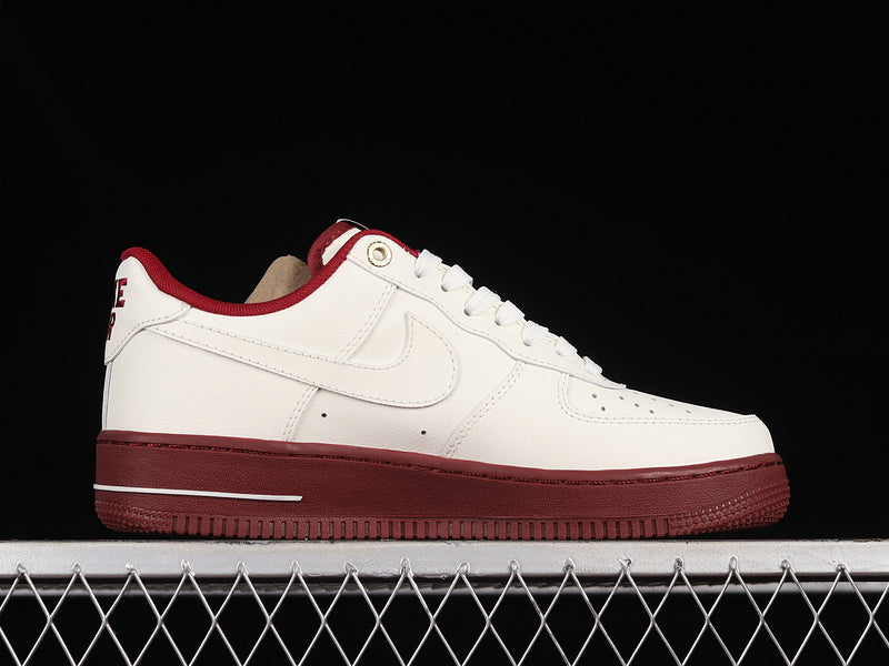 NikeUnisex Air Force 1 AF1 Low 40th Anniversary Edition - Sail Team Red