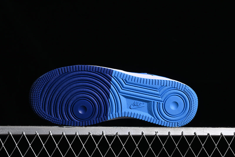 NikeMens Air Force 1 Split Light - Photo Blue