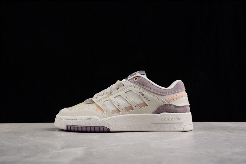 adidasWMNS Drop Step Low - White/Purple