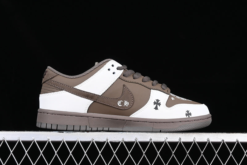 NikeSB Dunk Low - White/Brown