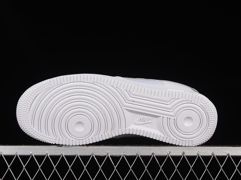 NikeUnisex Air Force 1 Low Double Swoosh - White Picante