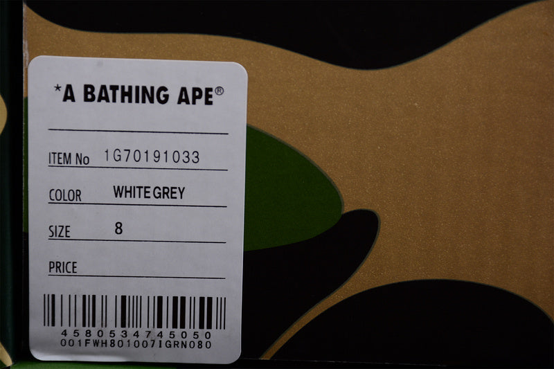 Bape SK8 Sta Nigo - Light Grey