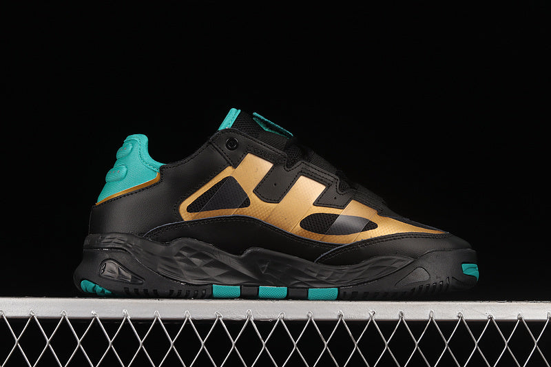 adidasMens Niteball - Black/Green