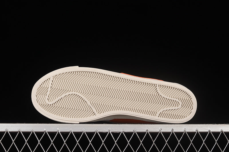 NikeMens Blazer Low 77 Jumbo - White/Orange