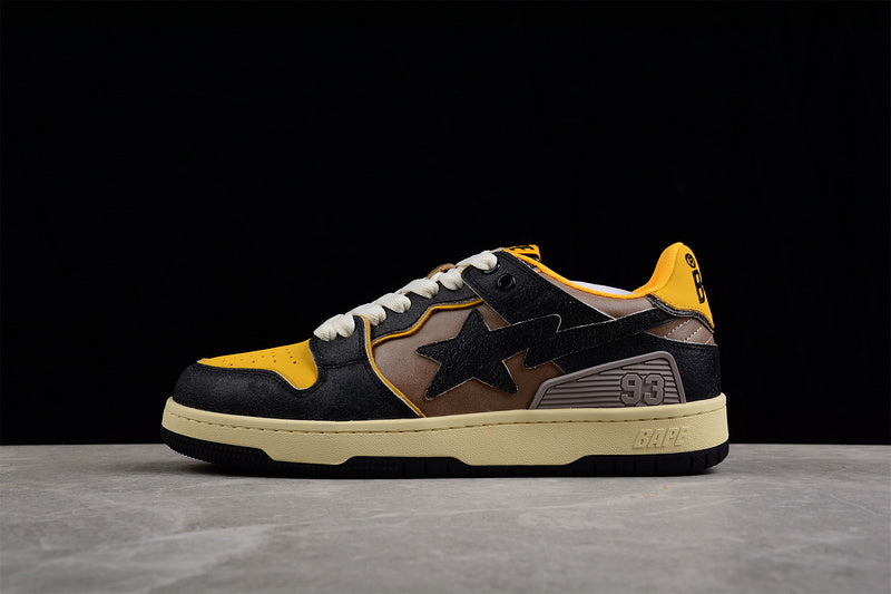 Bape Sta Low Top - Yellow/Brown