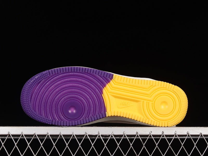 NikeUnisex Air force 1 AF1 low - purple/yellow