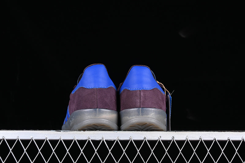 adidasMens Gazelle Indoor - Maroon Blue