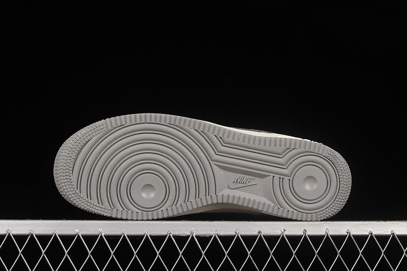 NikeUnisex Air Force 1 AF1 Low - Beige Army Green