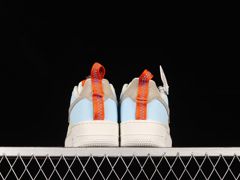 NikeUnisex Air Force 1 AF1 Ehite - Sail and lime