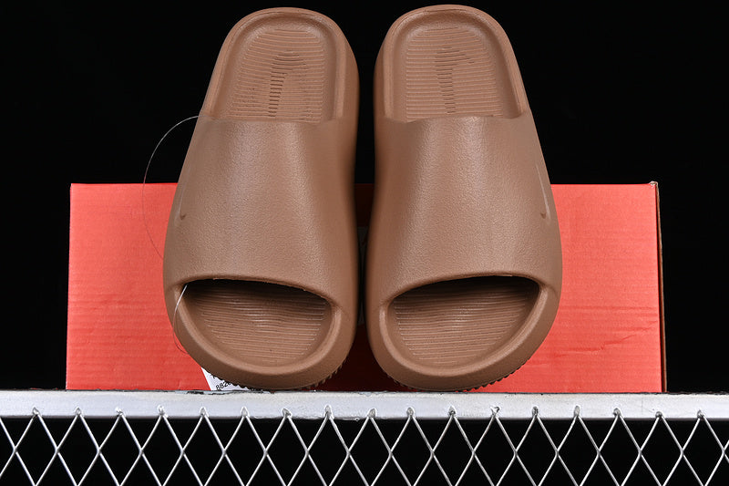 NikeMens Calm Slides - Mocha brown