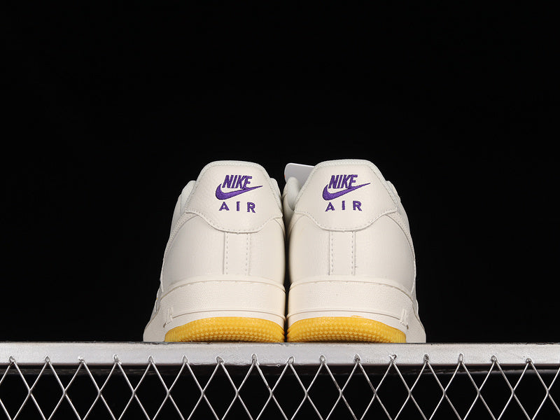 NikeUnisex Air force 1 AF1 low - purple/yellow