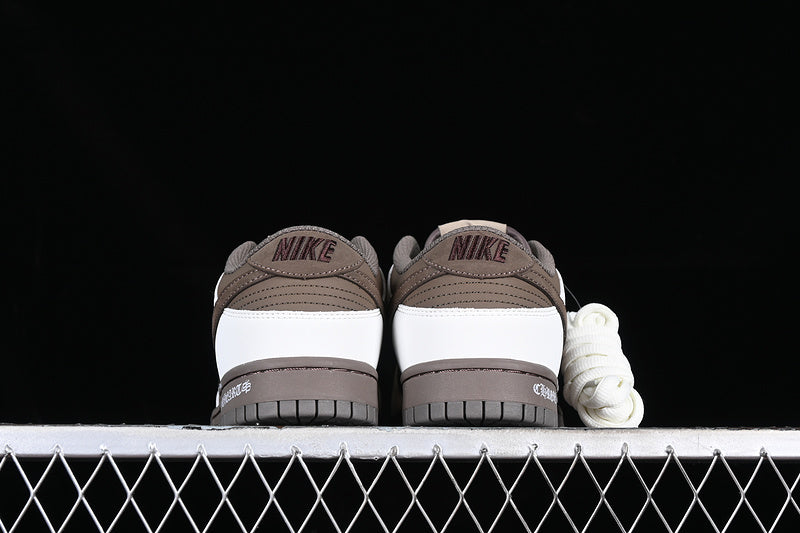 NikeSB Dunk Low - White/Brown