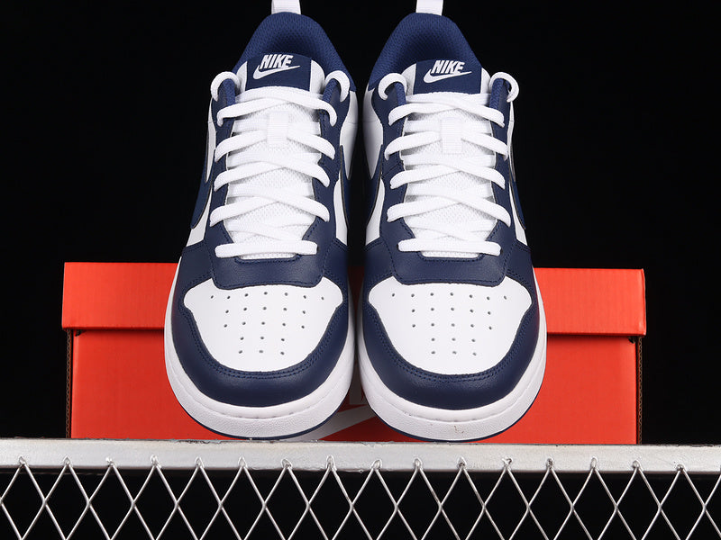 NikeMens Court Borough Low 2 - White Signal Blue