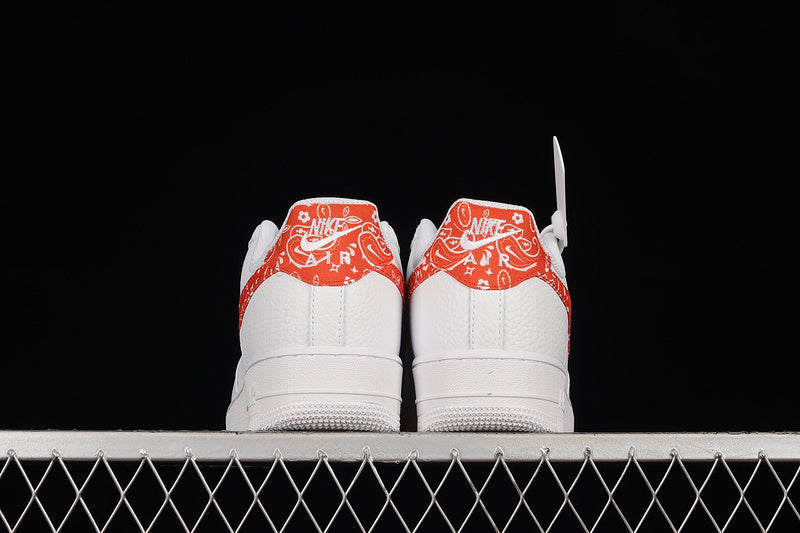 NikeUnisex Air Force 1 AF1 Low - Orange Paisley