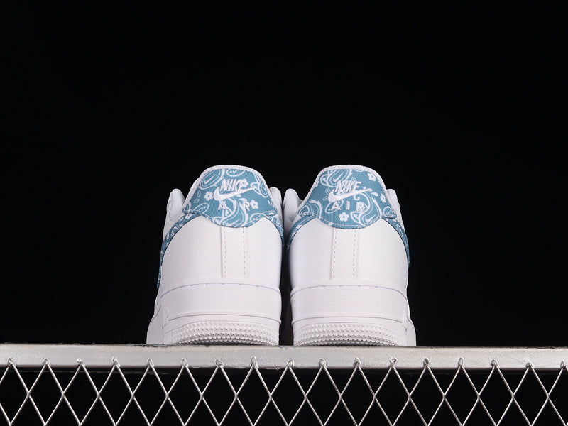 NikeUnisex Air Force 1 Low AF1 Paisley - Worn Blue