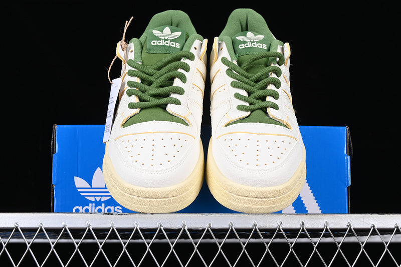 adidasMens Forum 84 Low - Cream White/Easy Yellow