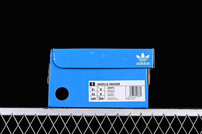 adidasMens Gazelle Indoor - Collegiate Green