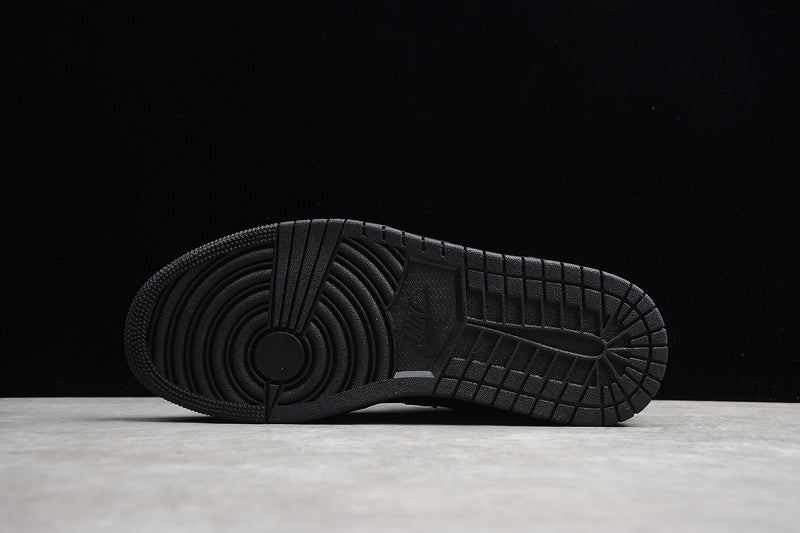 Air Jordan Retro 1 AJ1 Low - Triple Black