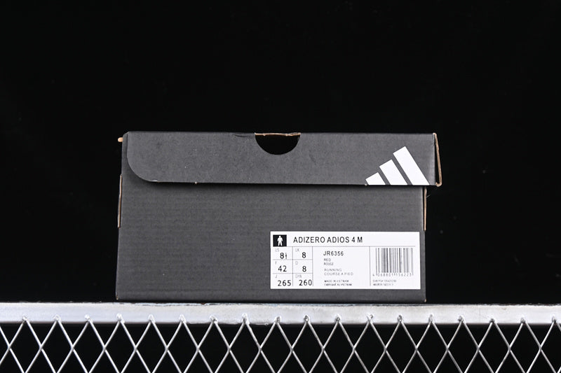 adidasUnisex Adizero Adios Pro 4 - Lucid Red/Black