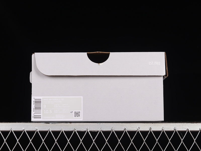 NikeUnisex Air Force 1 Low Double Swoosh - White Picante