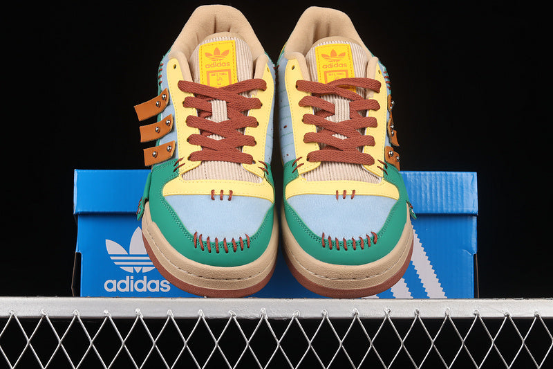 adidasUnisex Forum Low Melting Sadness - Patchwork Beige