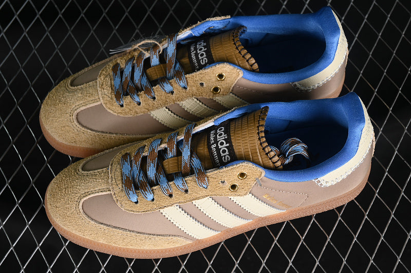 adidasMens Samba x Wales Bonner - Desert White