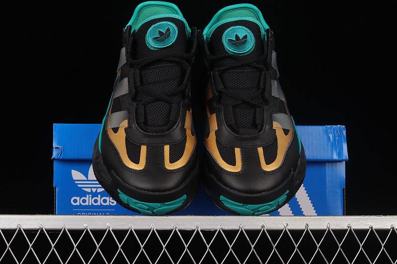 adidasMens Niteball - Black/Green