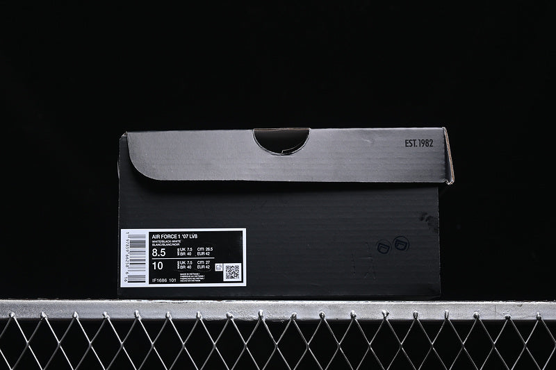 NikeUnisex Air Force 1 AF1 Low - Liquid Metal Swoosh