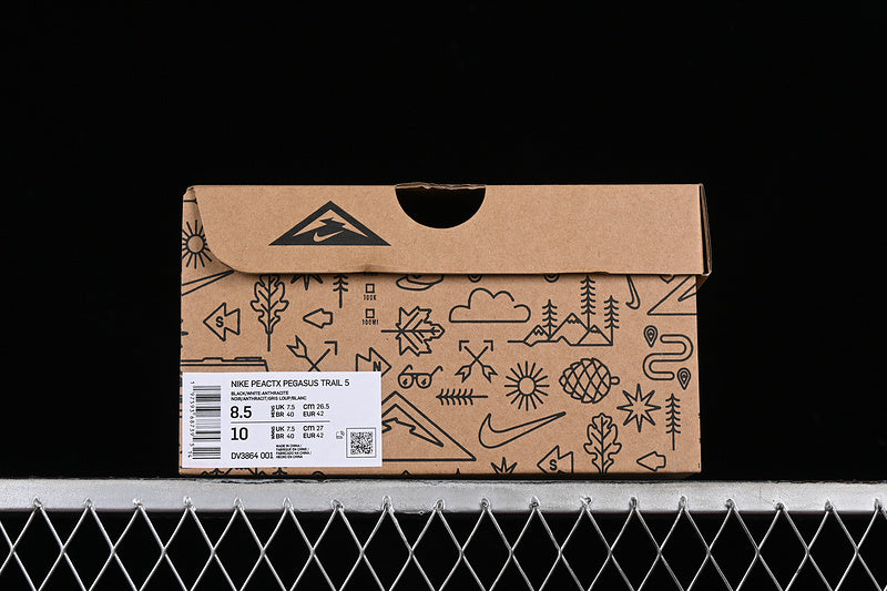 NikeUnisex React Pegasus Trail 5 - Wolf Grey/White