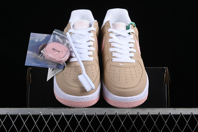 NikeUnisex Air Force 1 AF1 Low - Linen